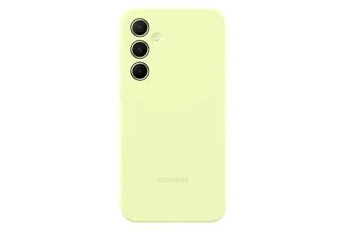 Produktbild: Samsung Silicone Smartphone Case EF-PA556 für das Galaxy A55 5G, Handyhülle, Silikon, Schlankes Design, Lime