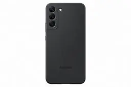 Produktbild: Samsung Silicone Smartphone Cover EF-PS906 für das Galaxy S22+, Handy-Hülle, Silikon, Schutz Case, stoßfest, dünn und griffig, Schwarz