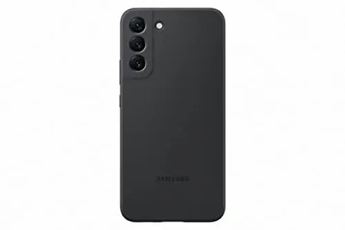 Produktbild: Samsung Silicone Smartphone Cover EF-PS906 für das Galaxy S22+, Handy-Hülle, Silikon, Schutz Case, stoßfest, dünn und griffig, Schwarz