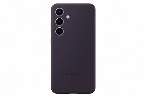 Produktbild: Samsung Silicone Smartphone EF-PS921 für Galaxy S24, Handy-Hülle, Silikon, Kratzfest, Schlankes Design, Dark Violet