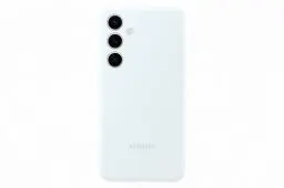 Produktbild: Samsung Silicone Smartphone EF-PS926 für Galaxy S24+, Handy-Hülle, Silikon, Kratzfest, Schlankes Design, White