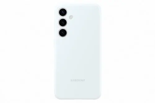 Produktbild: Samsung Silicone Smartphone EF-PS926 für Galaxy S24+, Handy-Hülle, Silikon, Kratzfest, Schlankes Design, White