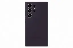 Produktbild: Samsung Silicone Smartphone EF-PS928 für Galaxy S24 Ultra, Handy-Hülle, Silikon, Kratzfest, Schlankes Design, Dark Violet