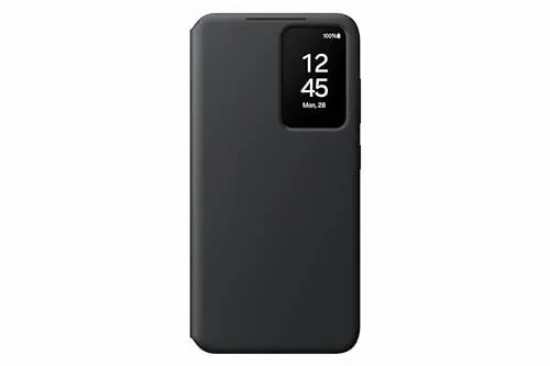 Produktbild: Samsung Smart View Wallet Smartphone Case EF-ZS921 für Galaxy S24, Handy-Hülle, Kartenfach, Sichtfenster, Black