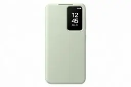 Produktbild: Samsung Smart View Wallet Smartphone Case EF-ZS921 für Galaxy S24, Handy-Hülle, Kartenfach, Sichtfenster, Light Green