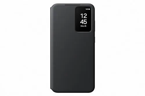 Produktbild: Samsung Smart View Wallet Smartphone Case EF-ZS926 für Galaxy S24+, Handy-Hülle, Kartenfach, Sichtfenster, Black