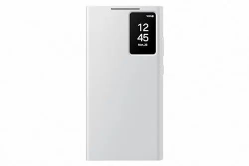 Produktbild: Samsung Smart View Wallet Smartphone Case EF-ZS928 für Galaxy S24 Ultra, Handy-Hülle, Kartenfach, Sichtfenster, White