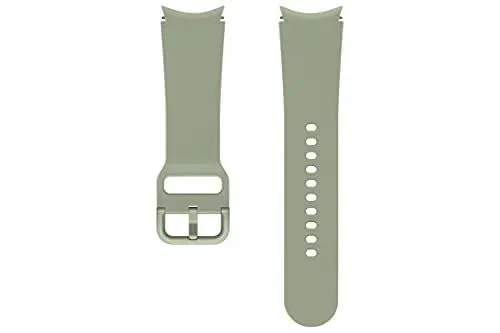 Produktbild: Samsung Sport Band (20 mm, S/M) ET-SFR86 für die Galaxy Watch4-Serie, Olive Green