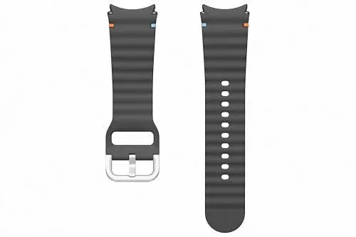 Produktbild: Samsung Sport Band (S/M) ET-SNL30 für die Galaxy Watch7 | Uhrenarmband, Sport Armband, Original Zubehör, elastisch, langlebig, guter Sitz, Dark Gray