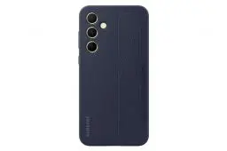 Produktbild: Samsung Standing Grip Smartphone Case EF-GA556 für das Galaxy A55 5G, Handyhülle, Fingerhalterung, Schlankes Design, Blue Black