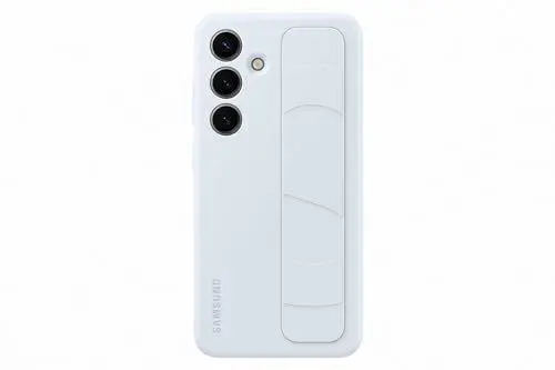 Produktbild: Samsung Standing Grip Smartphone Case EF-GS921 für Galaxy S24, Handy-Hülle, Fingerhalterung, Schlankes Design, Light Blue