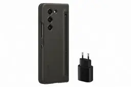Produktbild: Samsung Starter Pack EF-OF94 für das Galaxy Z Fold5 | Set aus Standing Cover mit Pen (EF-OF94P) und Schnellladeadapter 25W (EP-TA800N)
