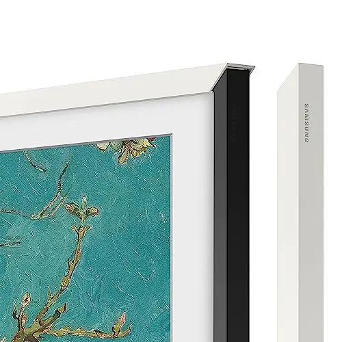 Produktbild: Samsung The Frame TV-Rahmen, 32 Zoll, Modern, Weiß, Zubehör für The Frame-Fernseher mit 32