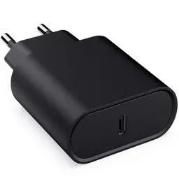 Produktbild: Samsung USB C Ladegerät, 25W Netzteil Schnellladegerät für Samsung S24/ S24+ /S24 Ultra /S23/S22/S21/S20/Note20/A73 /A53/A52/S10, USBC Adapter Stecker Power Charging Plug Ladeadapter Steckdose