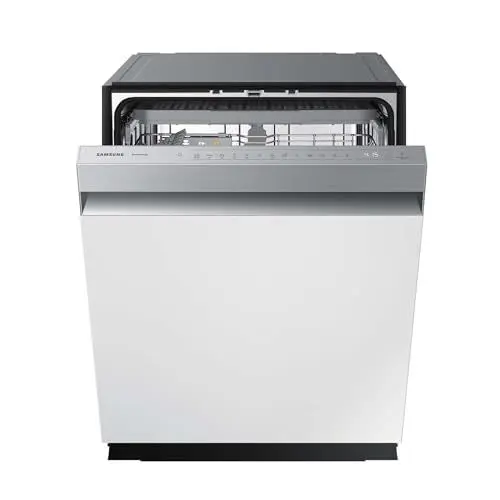 Produktbild: Samsung Unterbau-Geschirrspüler, 60 cm, Teilintegrierbar, EEK : C, 14 Maßgedecke, 9,2 l Wasserverbrauch, WaterJet Clean, SmartThings AI Energy Mode, 42 dB(A), Weiß, DW60BG750SSLET