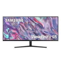 Produktbild: Samsung ViewFinity S50C Monitor S34C500GAU, 34 Zoll, VA-Panel, Ultra WQHD Auflösung, Eco Saving Plus, AMD Freesync, HDR10, 5 ms Reaktionszeit, Bildwiederholrate 100 Hz, Schwarz