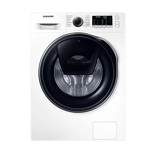 Produktbild: Samsung WW8NK52K0VW/EG Waschmaschine, 8 kg, 1200 U/min, SLIM Platzsparer, Ecobubble, AddWash, Hygiene-Dampfprogramm, Weiß