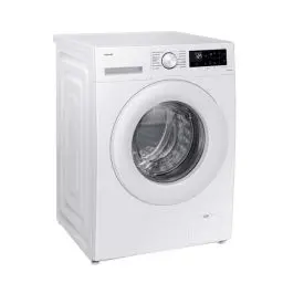 Produktbild: Samsung Waschmaschine, 8 kg, 1.400 U/min, EEK: A, Mikroplastik-Programm, Ecobubble, 14 Programme, WiFi SmartControl, Weiß, WW80CGC04ATEEG
