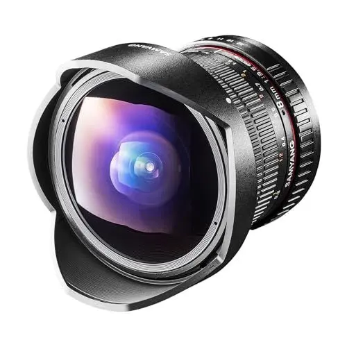 Produktbild: Samyang - 8mm F3.5 UMC Fisheye CSII - Canon EF-S - Montageobjektiv - Prime