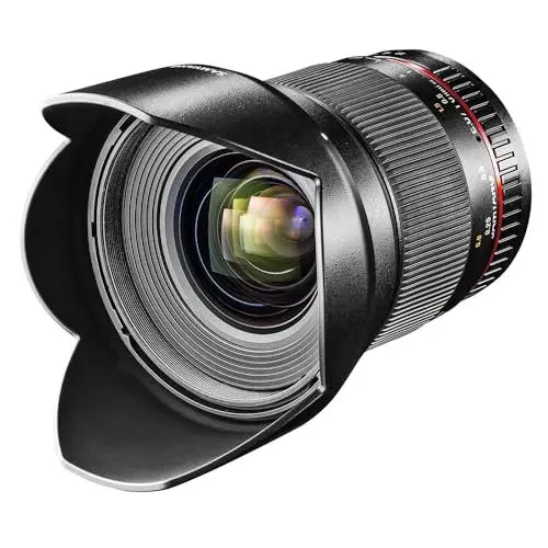 Produktbild: SAMYANG 882013 16/2,0 Objektiv DSLR Canon EF manueller Fokus Fotoobjektiv, Weitwinkelobjektiv schwarz