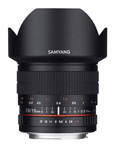 Produktbild: SAMYANG 881122 10mm F2.8 Objektiv für Anschluss Sony Alpha