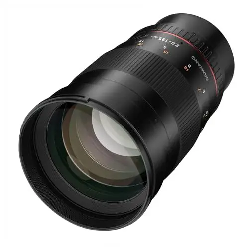 Produktbild: Samyang 135mm F2.0 für Fuji X - APS-C Teleobjektiv Festbrennweite für Fuji Kamera mit X Mount, manueller Fokus, für Fujifilm X-E4, X-T4, X-T200, X-Pro3, X-A7, X-T30, X-T3, X-T100