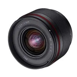 Produktbild: Samyang AF 12mm F2.0 E Objektiv für Sony E – Autofokus APS-C Weitwinkel Festbrennweite Objektiv für Sony E Mount APSC, für Kameras Sony Alpha 6600 6500 6400 6300 6100 6000 5100 5000 NEX schwarz