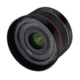Produktbild: Samyang AF 24 mm F2.8 FE (Tiny but Wide) - Vollformat 24mm Weitwinkel Festbrennweite Autofokus Objektiv für Sony E, FE, E-Mount, für Sony A9, A7, A6500, A6300, A6000, A5100, A5000, Nex Kameras