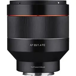 Produktbild: Samyang AF 85 mm /F1.4 für Sony FE - 85mm Portrait Festbrennweite Autofokus Vollformat Objektiv für Sony Alpha spiegellose Systemkameras, Vollformat und APS-C Kameras mit Sony E Mount, FE Mount