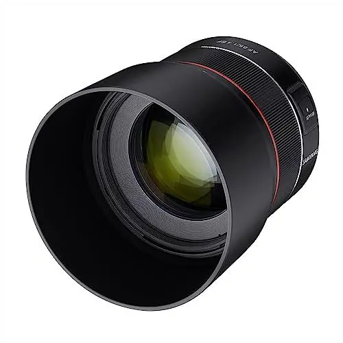 Produktbild: Samyang AF 85mm F1.4 EF für Canon EF I leichtes & kompaktes Tele-Objektiv für Portrait-Aufnahmen,mit schnellem DSLM Autofokus I Für Spiegelreflex Vollformat & APS-C Canon Kameras