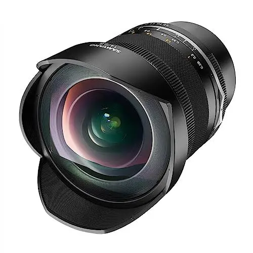Produktbild: Samyang MF 14mm F2,8 MK2 Sony E – Weitwinkel Objektiv manueller Fokus für Vollformat und APS-C Festbrennweite Sony E Mount, 2. Generation A6300, A7 III, A7R III, A6400, A7R IV, A6100, A6600, A9 II