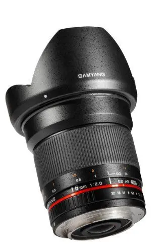 Produktbild: Samyang MF 16mm F2.0 APS-C für Sony E - professionelles Weitwinkel-Objektiv, 80° Bildwinkel, hochwertige Abbildungsqualität, manuelle Schärfe & Blende,13 mehrfach vergütete Linsen