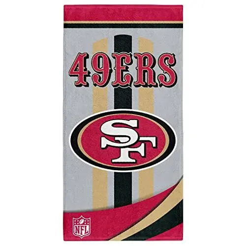 Produktbild: San Francisco 49ers NFL Duschtuch Handtuch Strandtuch Beach Towel ** Extreme ** in 75 x 150 cm