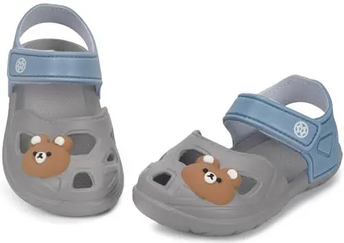 Produktbild: Sandale Kinder Sandalen Kleinkind Schuhe Sommerschuhe Laufen Urlaub Strand, Grau, 20/21 EU, Etiketten 130