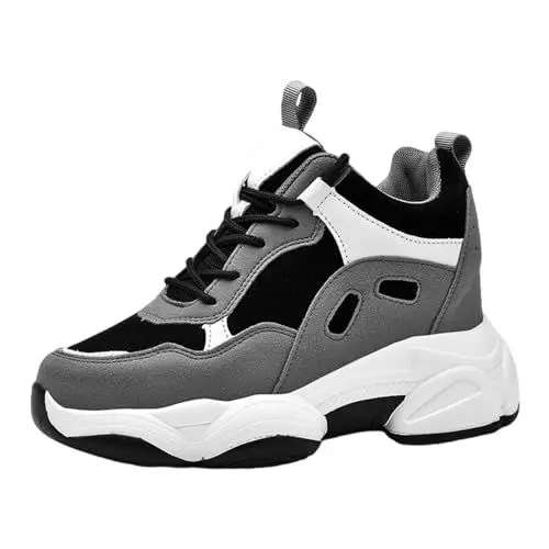Produktbild: Sandales Cuir Sandales Talons Mule Femme éTé Sandalen Damen Mit Absatz Damen Freizeitschuhe Vielseitig Modisch Und Mode Damenschuhe Modeschuhe Sandalen Damen Mit Absatz (Grey, 36)