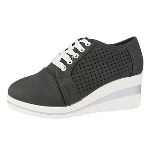 Produktbild: Sandales De RandonnéE Femme Les Tropeziennes On Cloud Damen Hausschuhe Frauen römische große Größe Keile Höhe erhöhende Freizeitschuhe On Cloud Damen Hausschuhe Chaussures De Sport En (Black, 39)