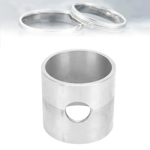 Produktbild: Sandguss-Sandkasten, Aluminiumlegierung, Delfter Ton-Gussformen, Kleine DIY-Metallschmuckgussform, Hochtemperatur-Schmuckringguss-Sandkasten-Schmelztiegel für Schmuckhersteller