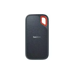 Produktbild: SanDisk Extreme 2 TB Portable SSD Festkörper-Laufwerk(USB-C, mit 550 MB/s Übertragungsraten, AES-Verschlüsselung und ist stoß-, wasser- und staubfest)