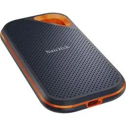 Produktbild: SanDisk Extreme Pro Portable SSD externe SSD 1 TB (externe Festplatte mit SSD Technologie 2,5 Zoll, 1.050 MB/s Lesen, NVMe SSD, IP55) grau