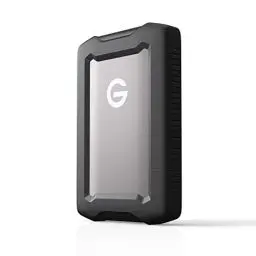 Produktbild: SanDisk PROFESSIONAL G-DRIVE ArmorATD 5 TB mobile Festplatte, All-Terrain Festplatte, USB-C-fähig, 135 MB/s, für Mac und Windows, wasser- und staubfest