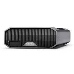 Produktbild: SanDisk Professional G-DRIVE PROJECT 18 TB (Festplatte mit großer Kapazität, Thunderbolt 3, USB (10 Gbit/s), 7.200 U/min Ultrastar-Festplatte, bis zu 260 MB/s) 5 Jahre Garantie