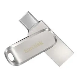 Produktbild: SanDisk Ultra Dual Drive Luxe USB Type-C-Laufwerk Smartphone Speicher 128 GB (Mobiler Speicher, USB 3.2 Gen 1, drehbares Design, 400 MB/s Lesen, USB Laufwerk, automatisches Backup)