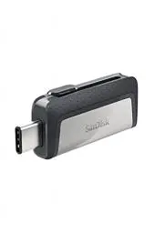 Produktbild: SanDisk Ultra Dual Drive USB Type-C Laufwerk Smartphone Speicher 64 GB (Mobiler Speicher, USB 3.1, versenkbarer Doppelanschluss, 150MB/s Übertragungsraten, USB Laufwerk)