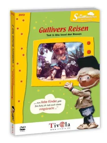 Produktbild: Sandmännchen: Gullivers Reisen, Teil 02 - Gulliver und die Insel der Riesen