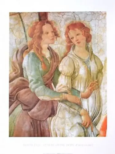 Produktbild: Sandro Botticelli Venus bietet Geschenke Poster Kunstdruck Bild 80x60cm