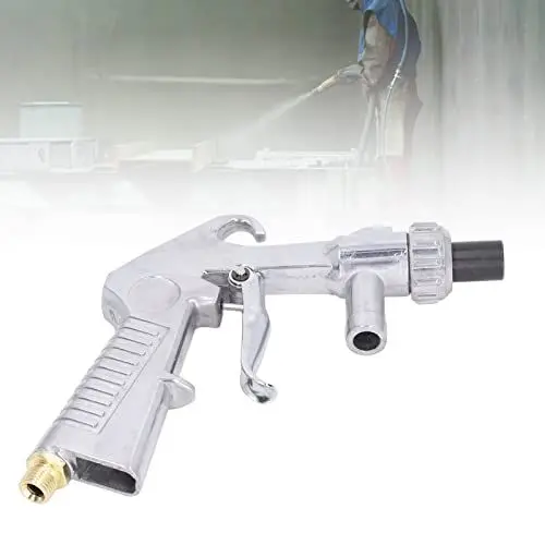 Produktbild: Sandstrahler, Sandstrahler-Set Pneumatischer Sandstrahler Sandstrahl Sandstrahlpistolen Set Schleif Sandstrahlpistole Spritzpistole Pneumatic Sandblasting Gun mit Düse für Sandstrahlgerät