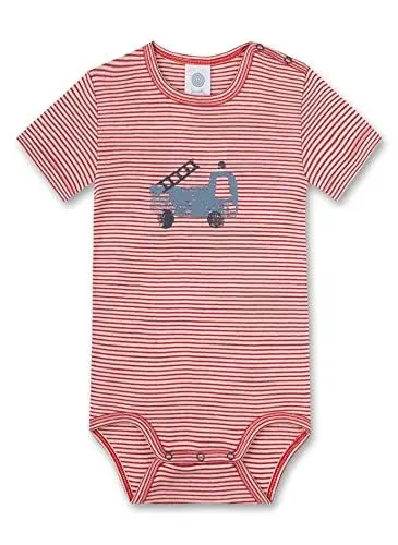 Produktbild: Sanetta Baby-Jungen 324024 Unterwäsche, Cranberry, 68