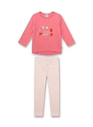 Produktbild: Sanetta Baby-Mädchen 221864 Kleinkind-Schlafanzüge, Faded pink, 104