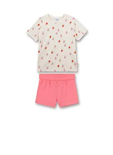Produktbild: Sanetta Baby-Mädchen 221866 Kleinkind-Schlafanzüge, Creme, 74