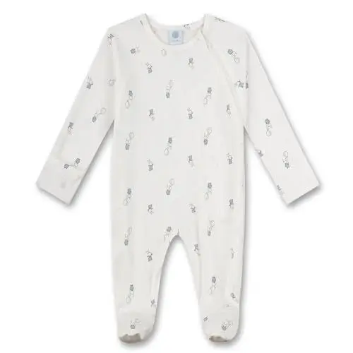 Produktbild: Sanetta 221916 Baby-und Kleinkind-Schlafanzüge, White Pebble, 44